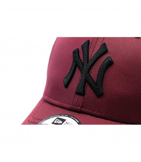 gorra NY granate negro